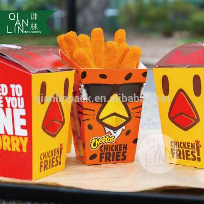 Professional Food Grade Custom Fry Chicken Paper Box