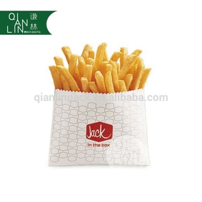 Customized Printing Paper Bag For Fried Food Packing