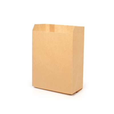 Takeaway small pe coated food paper bag for fast food