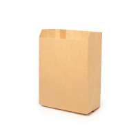 Takeaway small pe coated food paper bag for fast food