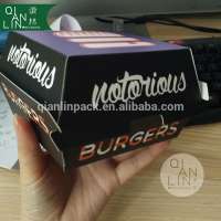 Customized Burger box with lamination