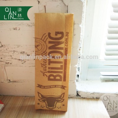 Customized Printing Greaseproof Paper Bag For Fried Food Packing