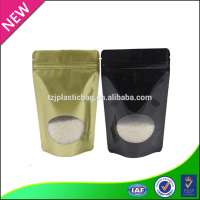 customized all kinds of composite mask packaging bag stand up ziplock plastic bag